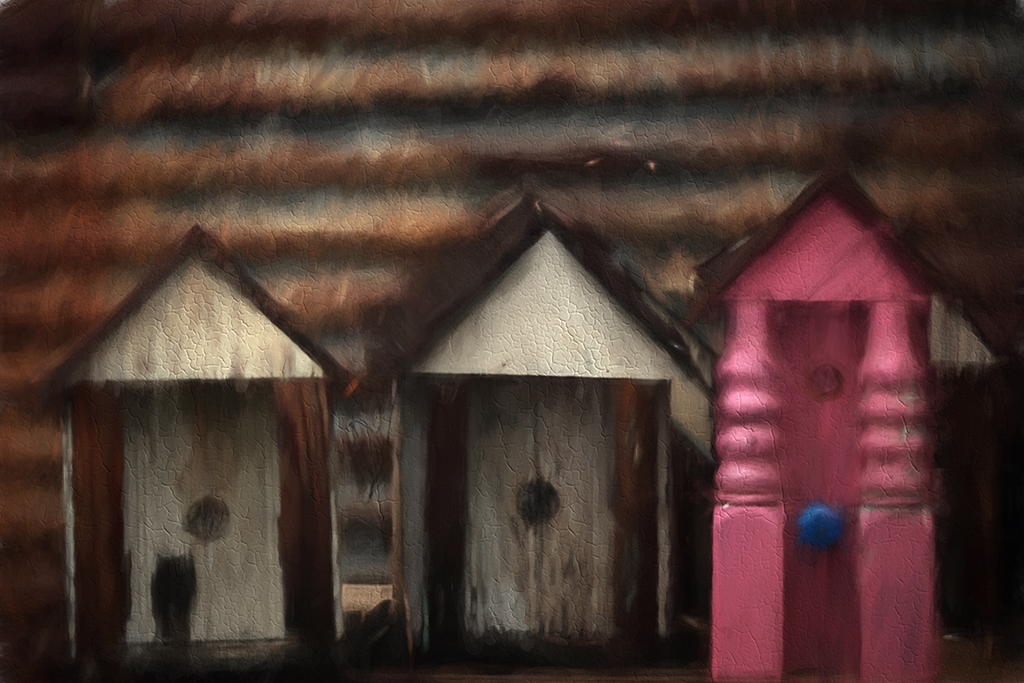 Clines Bird houses painting for fb